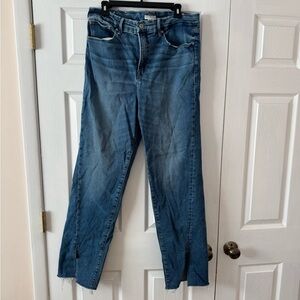 Good American dark denim jeans